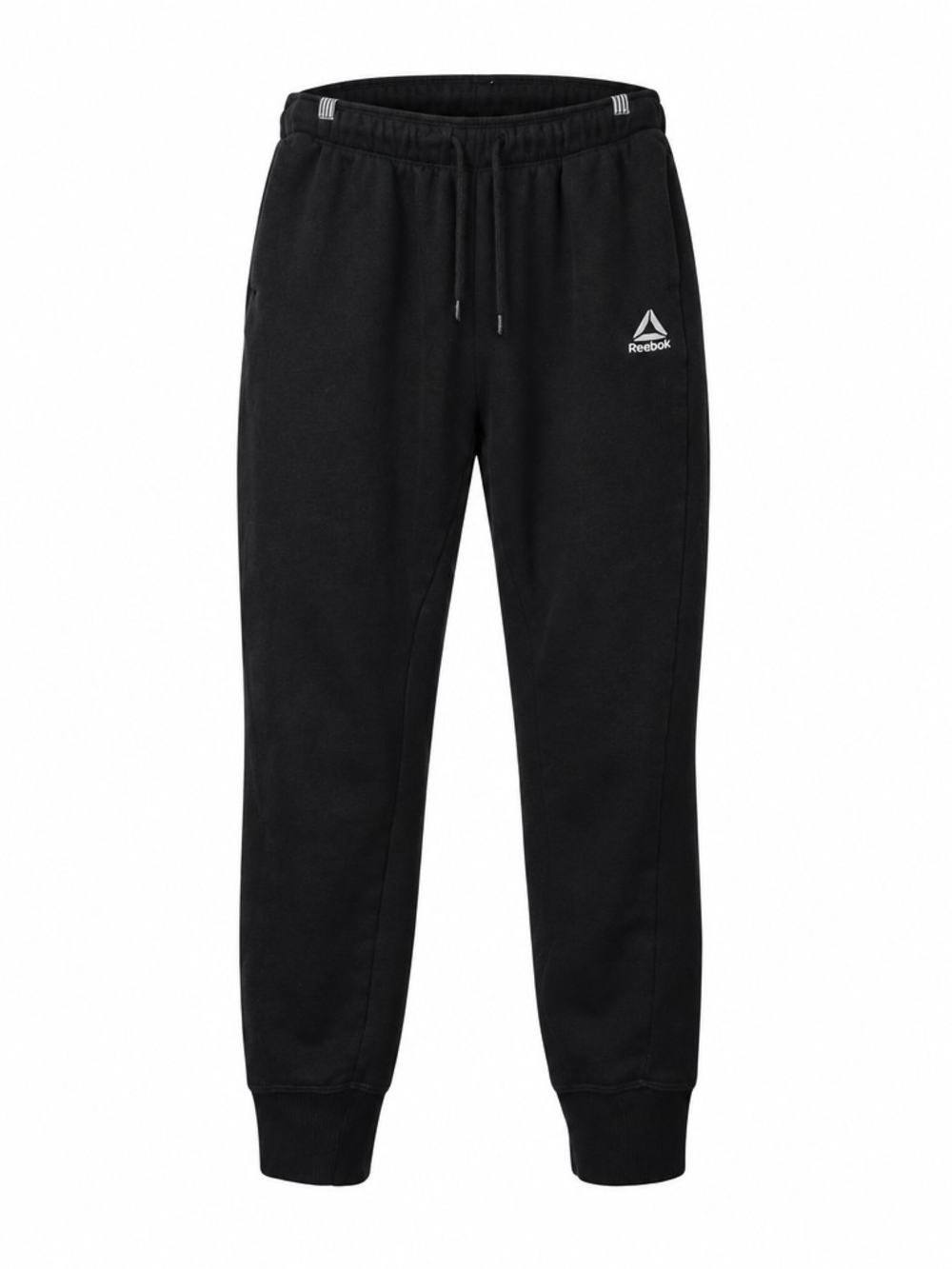 Reebok Womens Black Fleece Jogger Pants